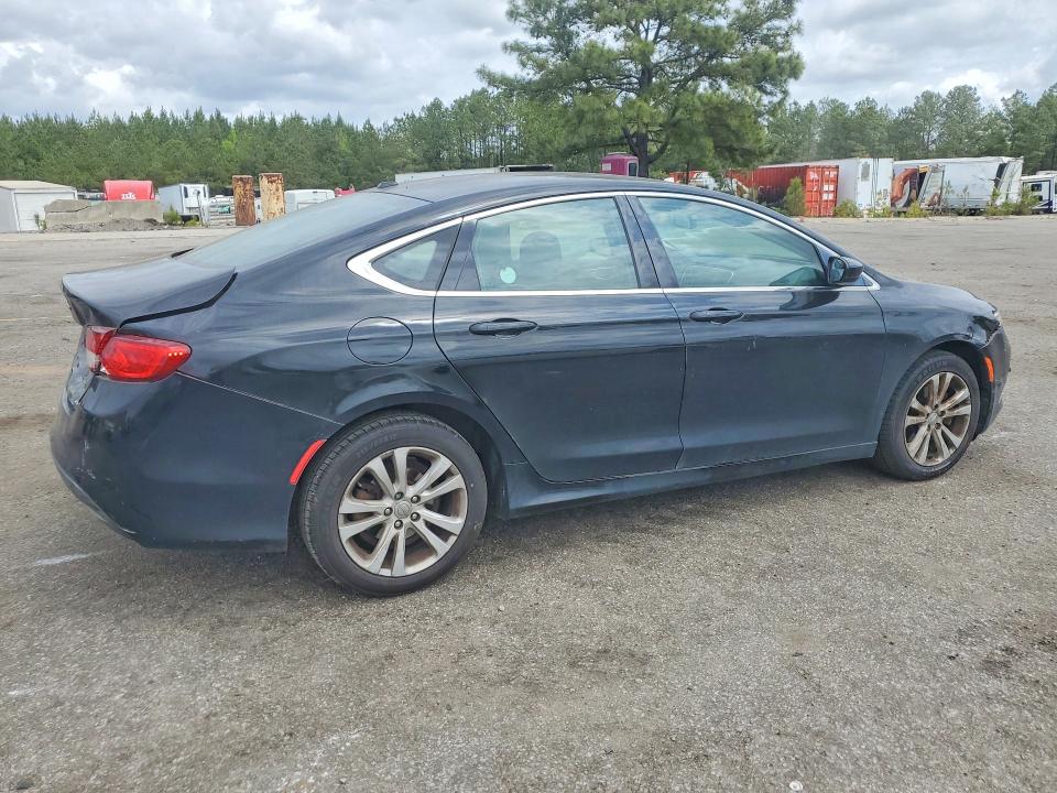 2015 Chrysler 200 VIN 1C3CCCAB3FN688632 COPART salvage auction — REAR END, Sc - Cert Of Title-Salvage, sold $600 on 2026-07-17 (photo 3)