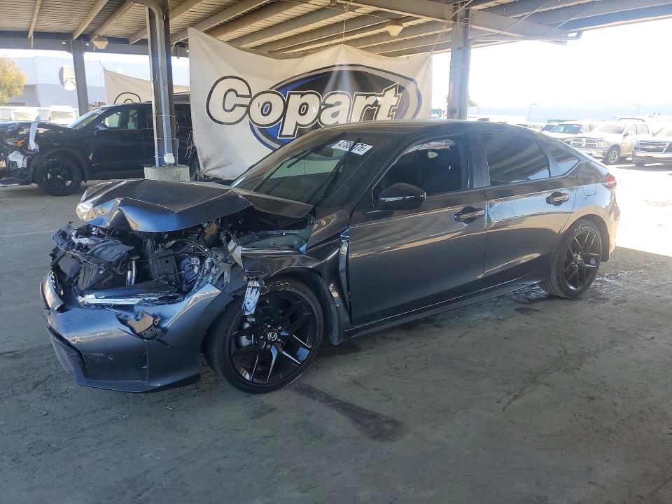 2025 Honda Civic VIN 19XFL2H87SE011434 COPART salvage auction — FRONT END, CA - SALVAGE CERTIFICATE, sold $5,700 on 2026-07-02 (photo 1)