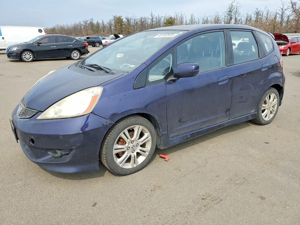 2009 Honda Fit VIN JHMGE88639S057879 COPART salvage auction — FRONT END, Ny - Certificate Of Title, sold $1,250 on 2026-07-20 (photo 1)