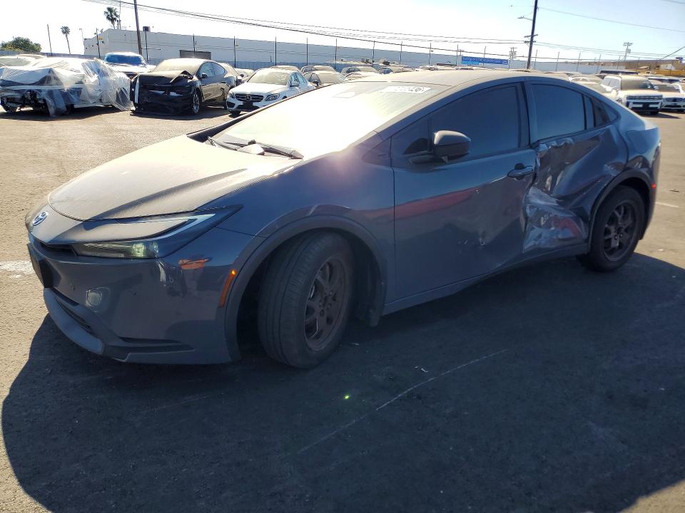 2024 Toyota Prius VIN JTDACAAU8R3020947 COPART salvage auction — SIDE, Ca - Salvage Certificate, sold $8,000 on 2026-07-08 (photo 1)
