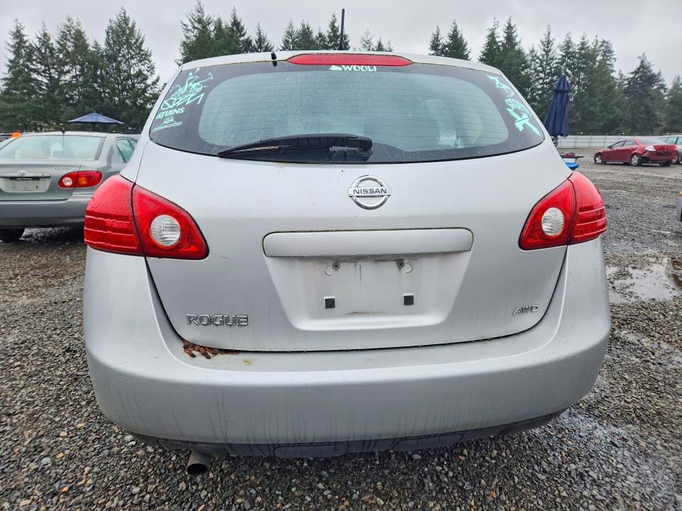 2010 Nissan Rogue sport VIN JN8AS5MV8AW133237 COPART salvage auction — FRONT END, WA - VEHICLE CERT OF OWNERSHIP-TITL, sold $350 on 2026-07-02 (photo 6)