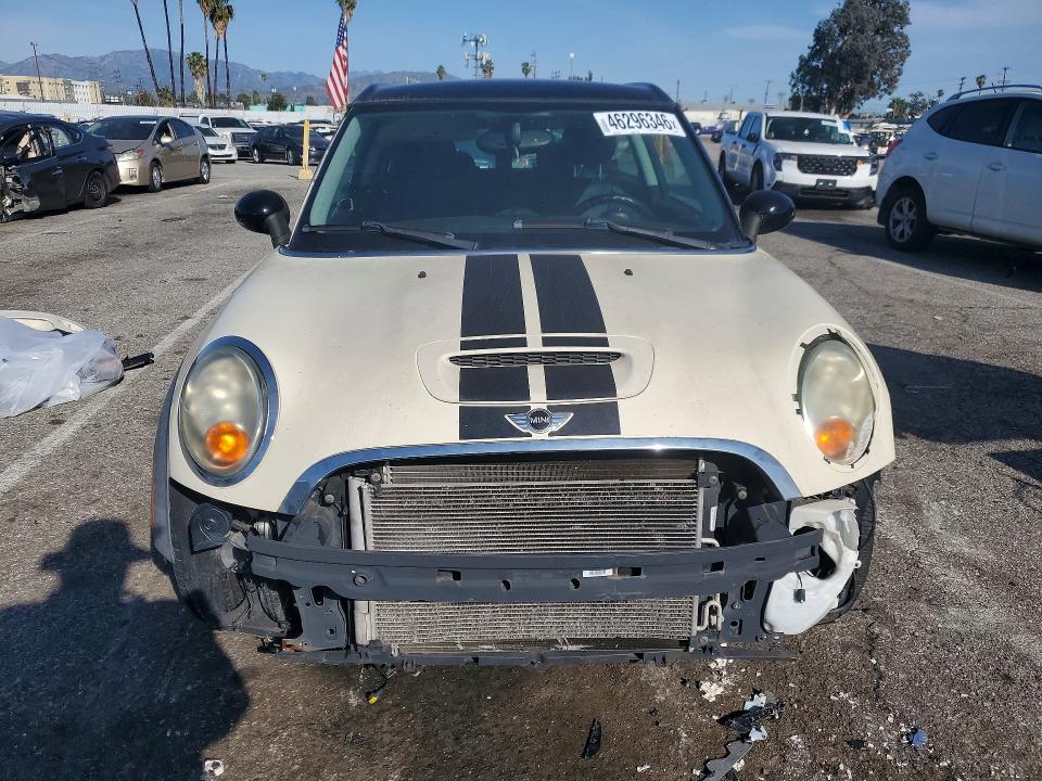 2008 Mini Cooper clubman VIN WMWML33588TN66271 COPART salvage auction — FRONT END, Ca - Dis/Dlr/Exp App For Dup Clean, sold $300 on 2026-07-31 (photo 5)