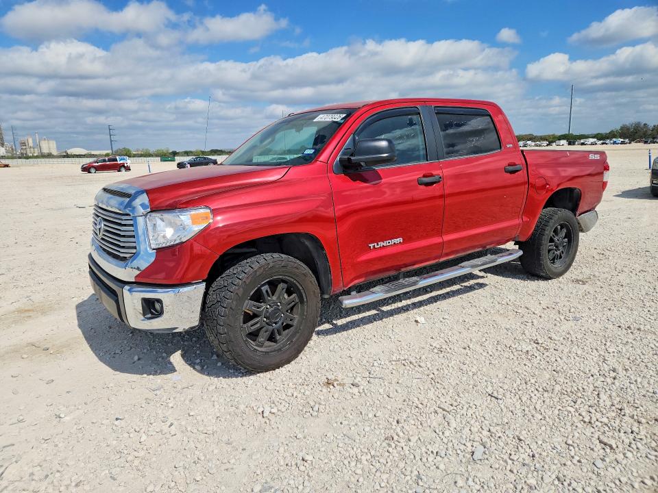 2015 Toyota Tundra VIN 5TFEM5F1XFX083508 COPART salvage auction — REAR END, Tx - Salvage Vehicle Title, sold $8,100 on 2026-07-09 (photo 1)