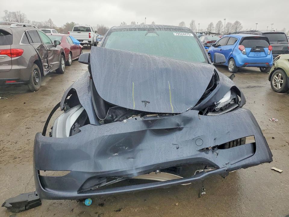 2023 Tesla Model y VIN 7SAYGDEE0PA182739 COPART salvage auction — FRONT END, Mo - Salvage Certificate Of Title, sold $8,900 on 2026-07-24 (photo 5)