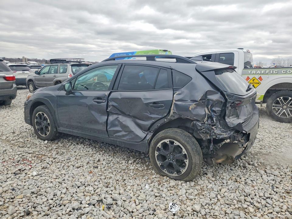 2022 Subaru Xv VIN JF2GTAEC1N8223432 COPART salvage auction — SIDE, Mi - Scrap Certificate Of Title, sold $3,500 on 2026-07-09 (photo 2)