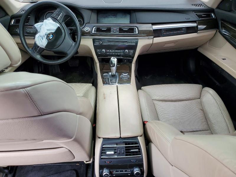 2010 BMW 7 series VIN WBAKC8C5XAC430220 COPART salvage auction — FRONT END, WV - CERTIFICATE OF TITLE, sold $2,900 on 2026-07-31 (photo 8)