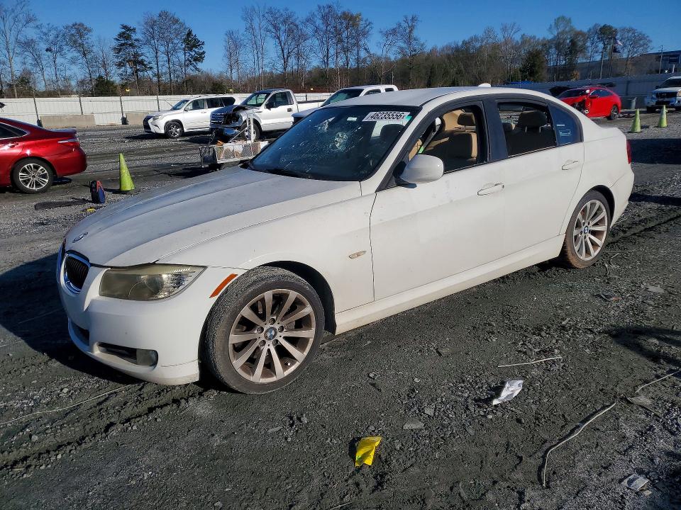 2011 BMW 3 series VIN WBAPH7G58BNM54839 COPART salvage auction — VANDALISM, SC - CERT OF TITLE-SALVAGE, sold $500 on 2026-07-15 (photo 1)