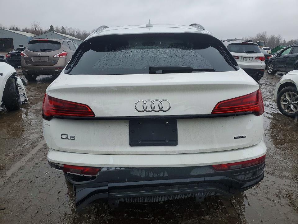 2023 Audi Q5 VIN WA14AAFY2P2197294 COPART salvage auction — SIDE, On - Permit Salvage, sold $15,000 on 2026-08-25 (photo 6)