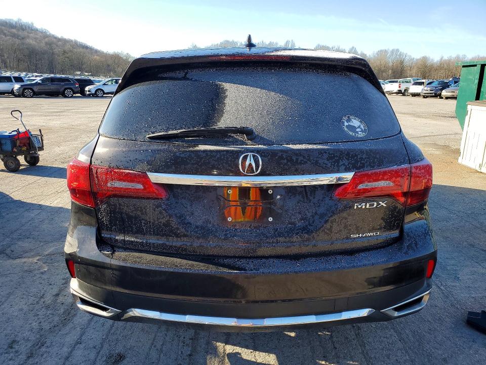 2018 Acura Mdx VIN 5J8YD4H52JL017902 COPART salvage auction — SIDE, Pa - Certificate Of Salvage, sold $11,300 on 2026-07-27 (photo 6)