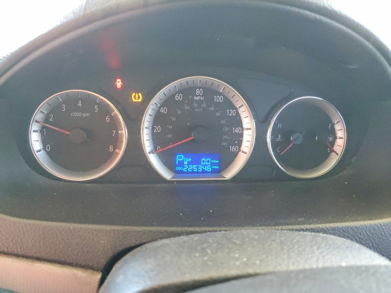2009 Hyundai Sonata VIN 5NPET46F29H465511 COPART salvage auction — FRONT END, CA - DIS/DLR/EXP ONLY LIEN PAPERS, sold $475 on 2026-07-28 (photo 9)