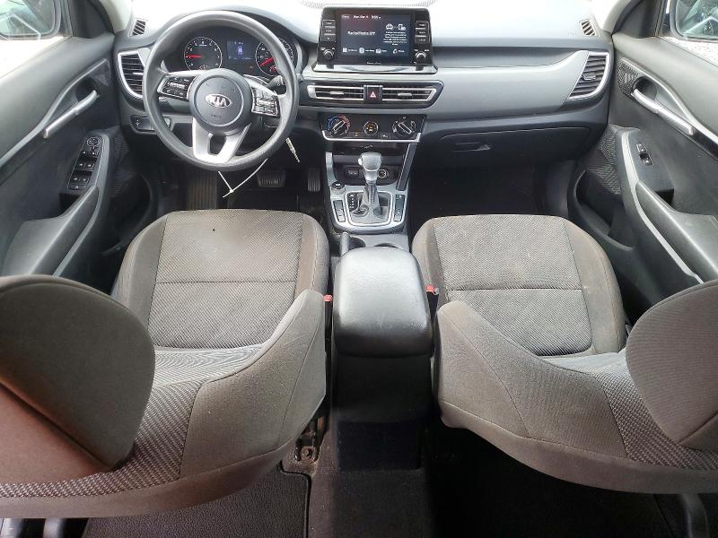 2021 Kia Seltos VIN KNDEPCAA3M7096889 COPART salvage auction — REAR END, Hi - Certificate Of Title, sold $25 on 2026-07-20 (photo 8)