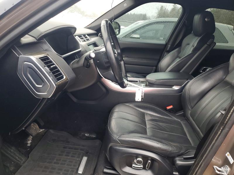 2017 Land rover RANGE ROVER VIN SALWR2FK2HA136942 COPART salvage auction — FRONT END, ON - PERMIT SALVAGE, sold $4,550 on 2026-07-28 (photo 7)