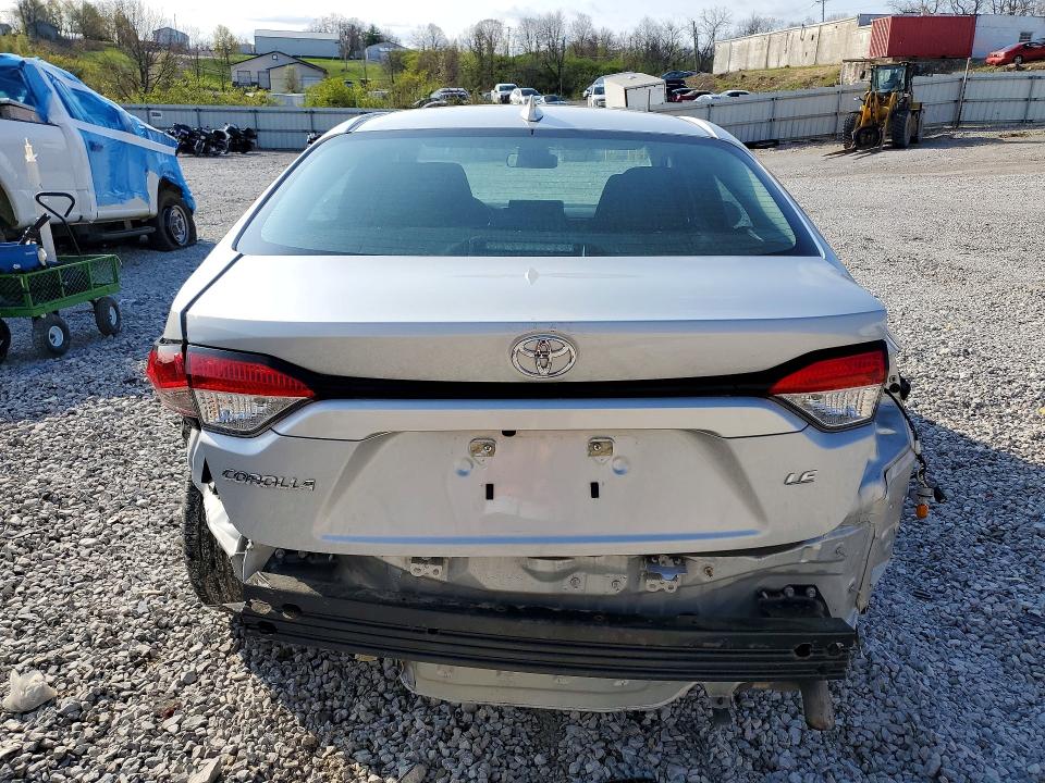2022 Toyota Corolla VIN 5YFEPMAE4NP330093 COPART salvage auction — REAR END, OH - CERT OF TITLE-SALVAGE, sold $6,400 on 2026-07-31 (photo 6)