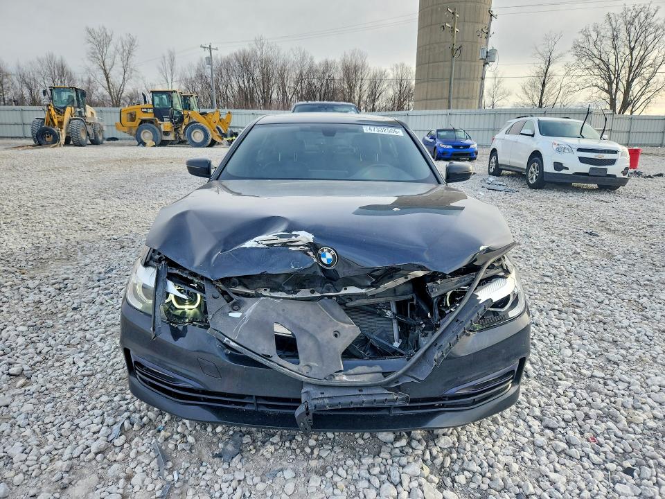 2018 BMW 5er VIN WBAJA7C56JWA71204 COPART salvage auction — FRONT END, Mi - Cert Of Title-Salvage Vehicle, sold $4,550 on 2026-07-02 (photo 5)