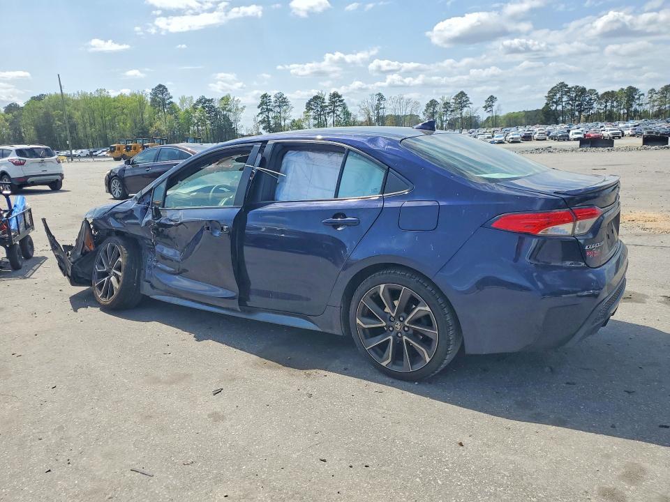 2022 Toyota Corolla VIN 5YFS4MCE4NP116262 COPART salvage auction — SIDE, Nc - Salvage Certificate Of Title, sold $275 on 2026-07-28 (photo 2)