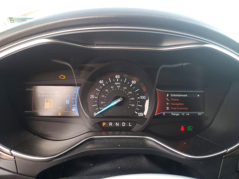 2017 Ford Fusion VIN 3FA6P0PU9HR276189 COPART salvage auction — VANDALISM, Ca - Salvage Certificate, sold $875 on 2026-07-02 (photo 9)