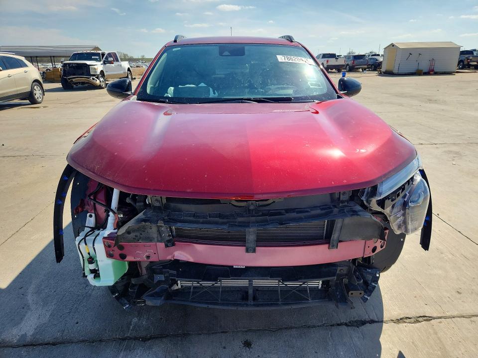 2025 Chevrolet Trax VIN KL77LJEP3SC158638 COPART salvage auction — FRONT END, TX - CERTIFICATE OF TITLE, sold $7,500 on 2026-07-02 (photo 5)