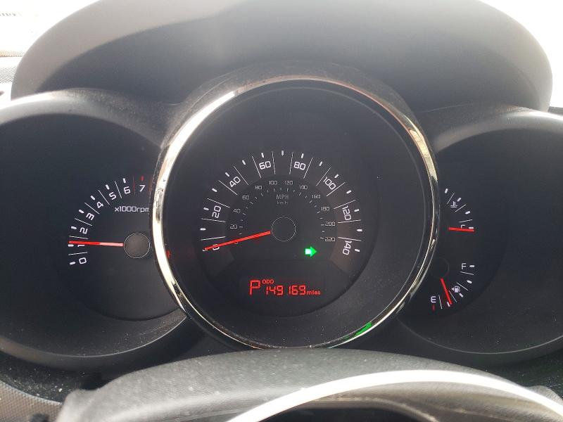 2011 Kia Soul VIN KNDJT2A28B7228586 COPART salvage auction — FRONT END, Oh - Cert Of Title-Salvage, sold $450 on 2026-07-08 (photo 9)