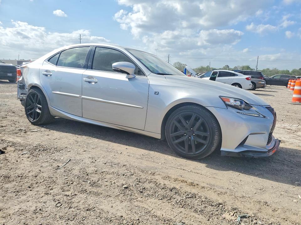 2014 Lexus Is VIN JTHBF1D23E5031180 COPART salvage auction — REAR END, Tx - Cert Of Title-Rebuilt Salvage, sold $6,700 on 2026-07-09 (photo 4)