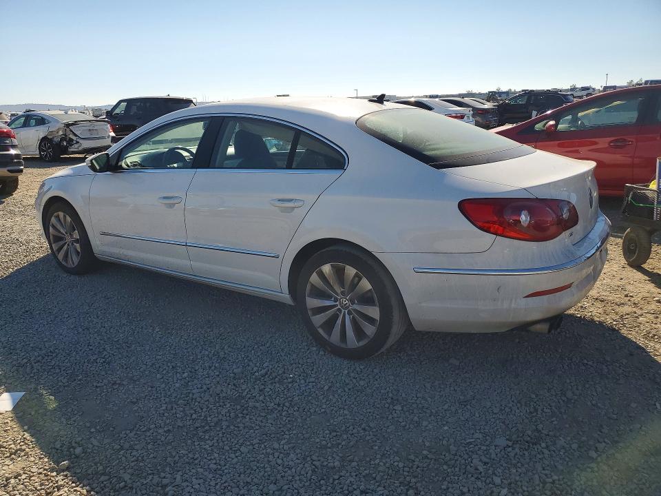 2012 Volkswagen Passat cc VIN WVWMP7AN2CE543230 COPART salvage auction — FRONT END, Ca - Dis/Dlr/Exp Only Clean Title, sold $125 on 2026-07-21 (photo 2)