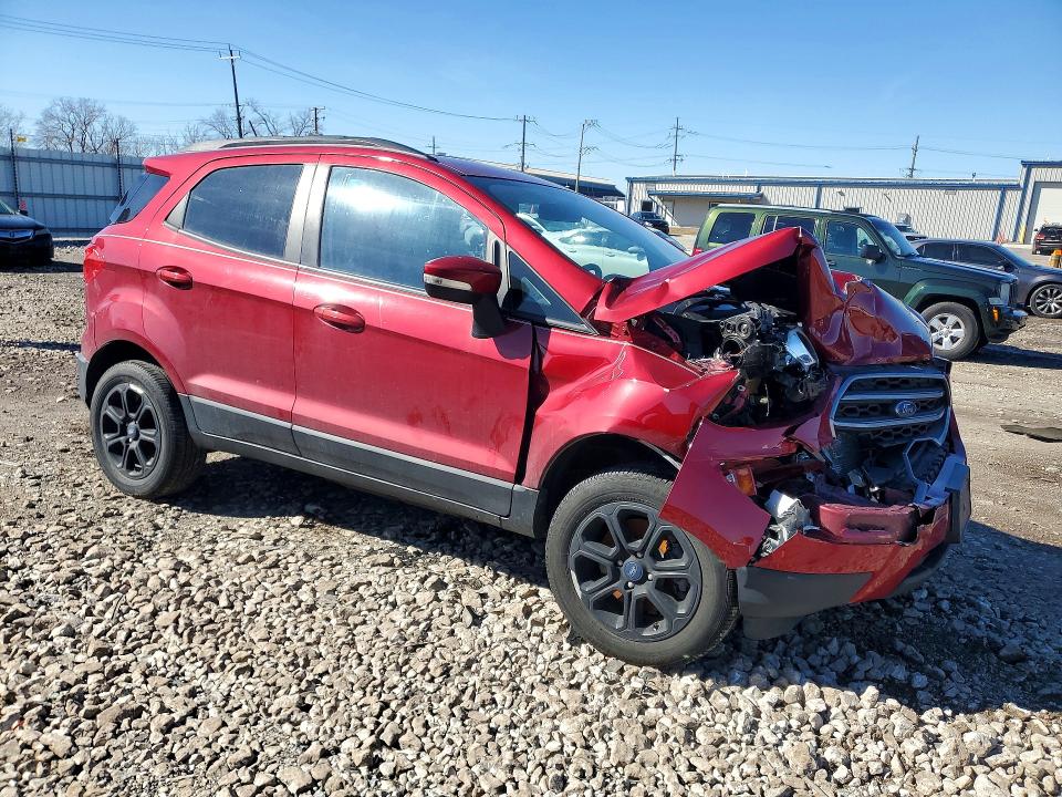 2020 Ford Ecosport VIN MAJ6S3GL1LC346752 COPART salvage auction — FRONT END, Il - Salvage Certificate, sold $675 on 2026-07-06 (photo 4)