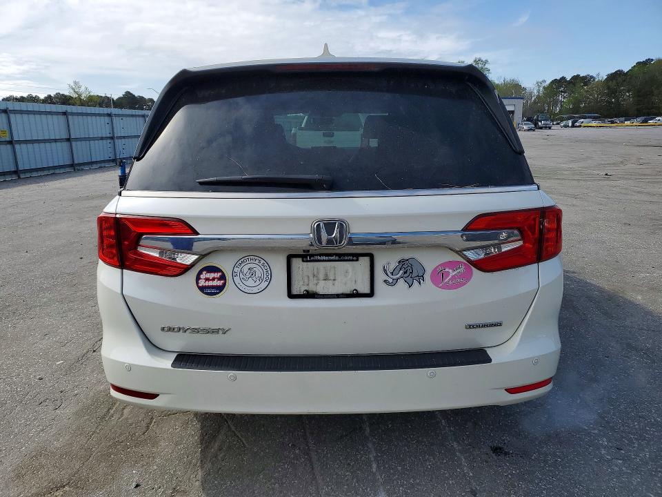 2018 Honda Odyssey VIN 5FNRL6H85JB039374 COPART salvage auction — FRONT END, Nc - Salvage Certificate Of Title, sold $8,000 on 2026-07-02 (photo 6)