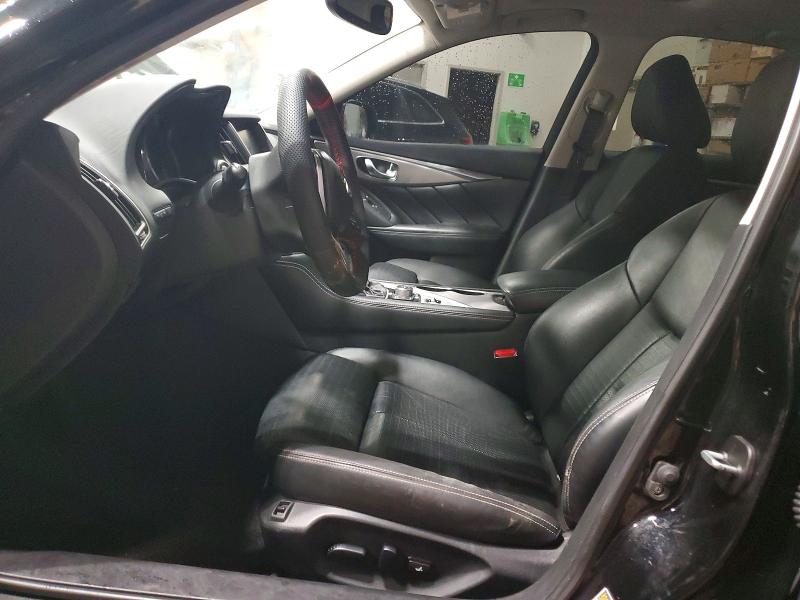 2019 Infiniti Q50 VIN JN1EV7AR9KM551667 COPART salvage auction — FRONT END, On - Permit Salvage, sold $4,600 on 2026-07-16 (photo 7)