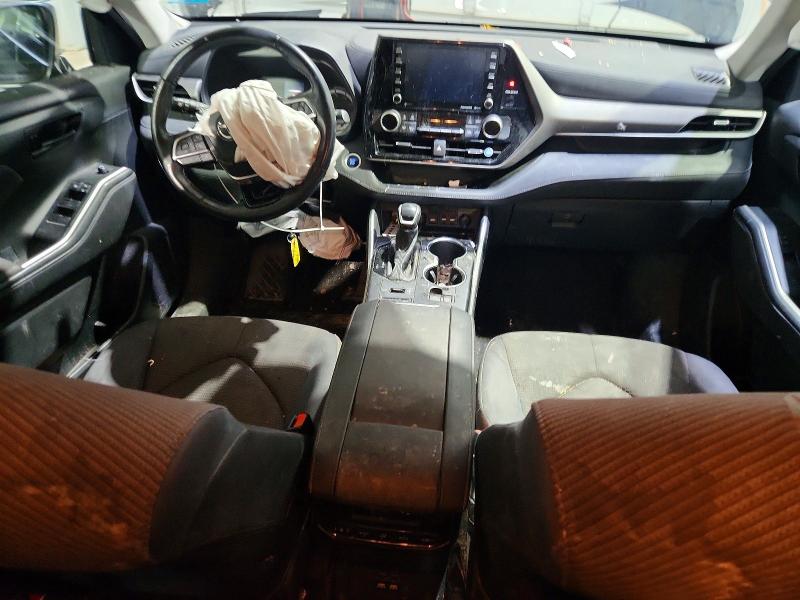 2021 Toyota Highlander VIN 5TDBZRBH3MS149835 COPART salvage auction — FRONT END, Nh - Cert Of Title-Salvage, sold $1,100 on 2026-07-28 (photo 8)