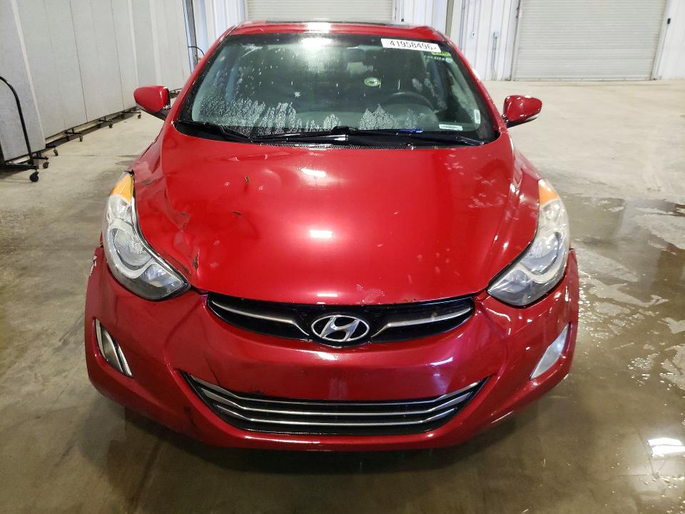2013 Hyundai Elantra VIN KMHDH4AEXDU943115 COPART salvage auction — FRONT END, MN - PARTS VEHICLE BILL OF SALE, sold $275 on 2026-07-27 (photo 5)