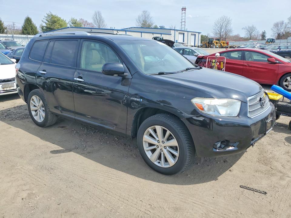 2010 Toyota Highlander VIN JTEJW3EH6A2045092 COPART salvage auction — FRONT END, Md - Cert Of Salvage > 75% Damage, sold $3,200 on 2026-07-13 (photo 4)