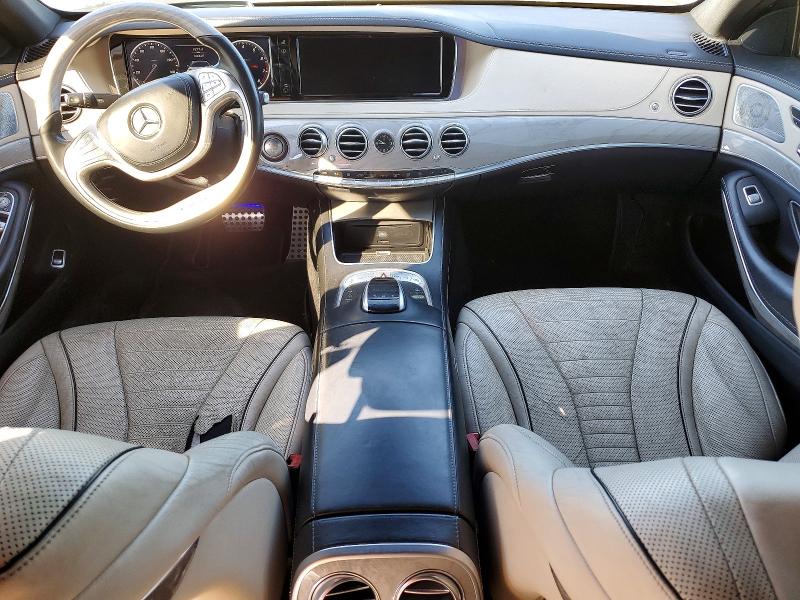 2015 Mercedes-benz S VIN WDDUG8CB8FA185349 COPART salvage auction — FRONT END, Ca - Dis/Dlr/Exp Only Clean Title (P), sold $2,400 on 2026-07-07 (photo 8)