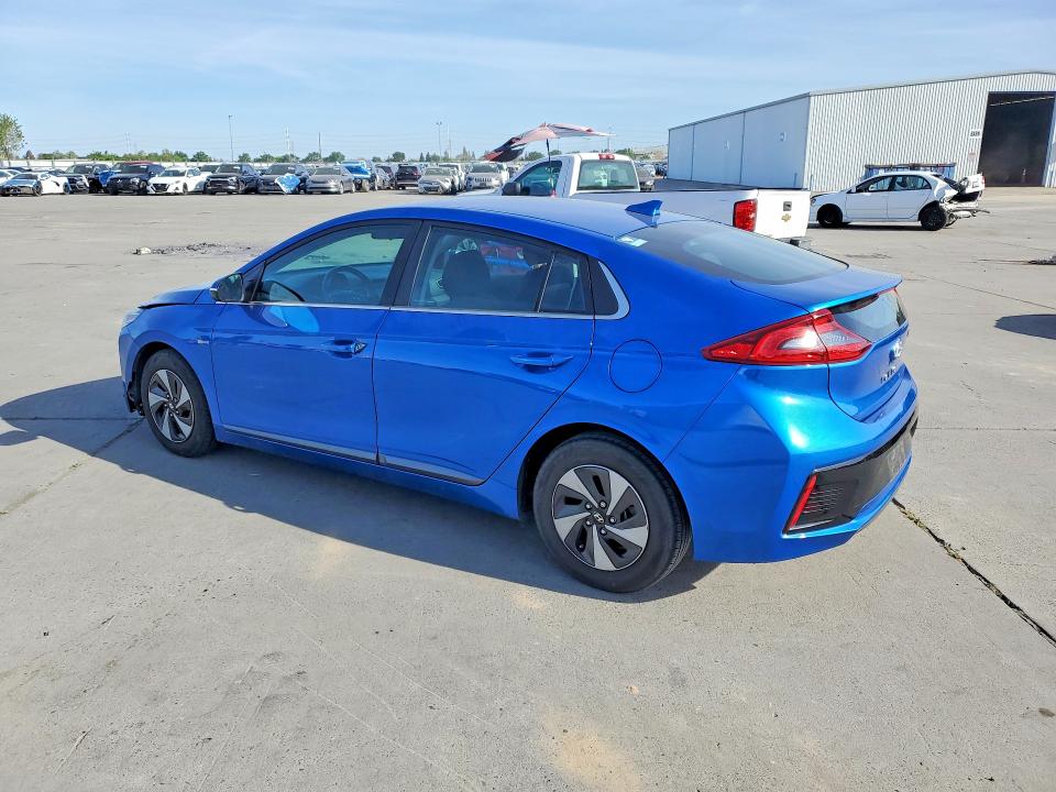 2017 Hyundai Ioniq VIN KMHC75LC9HU057695 COPART salvage auction — FRONT END, Ca - Salvage Certificate, sold $2,050 on 2026-07-10 (photo 2)