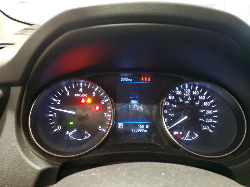 2021 Nissan Qashqai VIN JN1BJ1AW6MW451597 COPART salvage auction — FRONT END, Pe - Salvage Title, sold $2,800 on 2026-07-30 (photo 9)