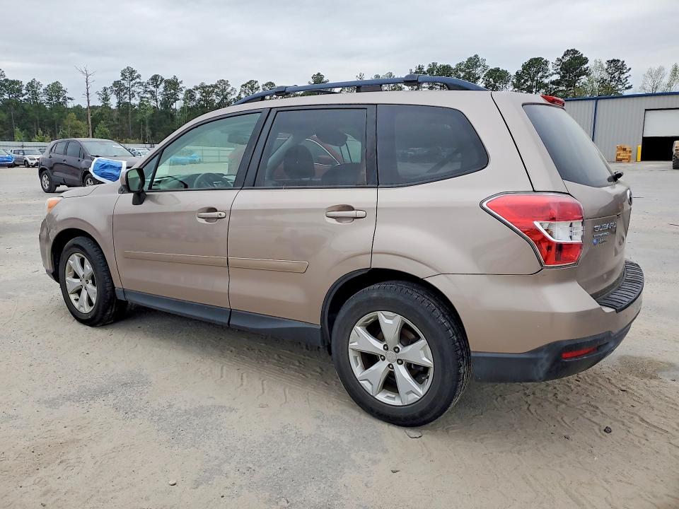 2015 Subaru Forester VIN JF2SJADC7FH509031 COPART salvage auction — REAR END, Sc - Cert Of Title-Salvage, sold $1,500 on 2026-07-02 (photo 2)