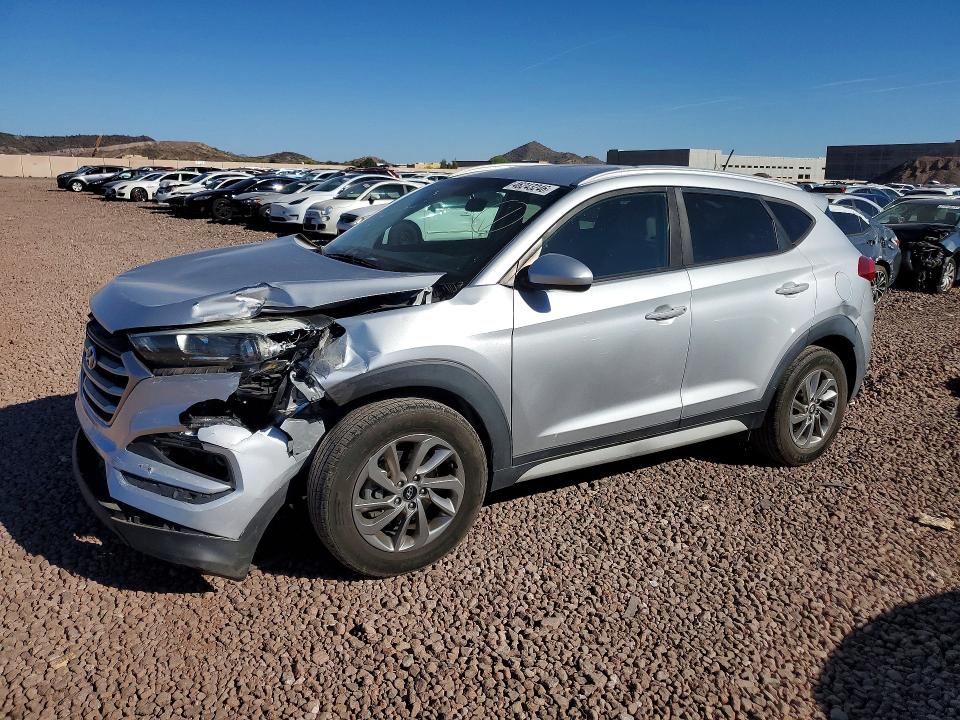 2017 Hyundai Tucson VIN KM8J3CA43HU546645 COPART salvage auction — FRONT END, Id - Salvage Certificate Of Title, sold $2,950 on 2026-07-07 (photo 1)