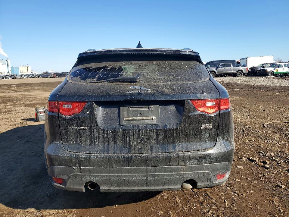 2019 Jaguar F-pace VIN SADCK2FXXKA359154 COPART salvage auction — FRONT END, Il - Salvage Certificate, sold $3,450 on 2026-08-03 (photo 6)