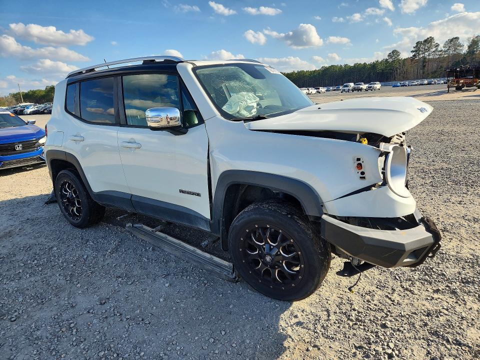 2015 Jeep Renegade VIN ZACCJADT0FPB74706 COPART salvage auction — FRONT END, Sc - Cert Of Title-Salvage, sold $350 on 2026-07-20 (photo 4)