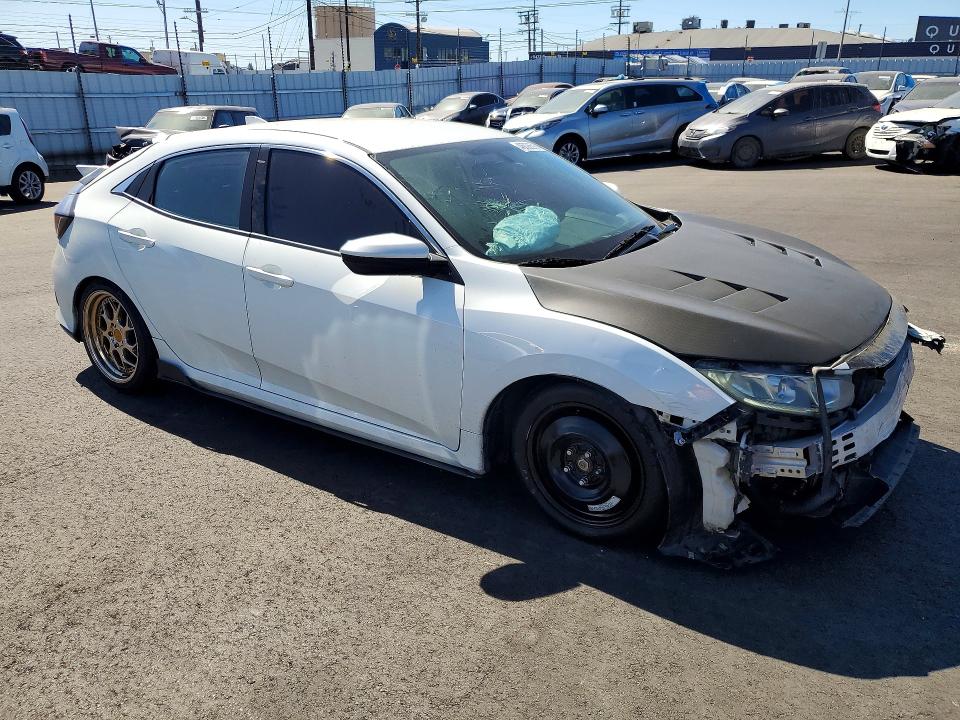2018 Honda Civic VIN SHHFK7H23JU427581 COPART salvage auction — FRONT END, Salvage Title, sold $2,900 on 2026-07-20 (photo 4)