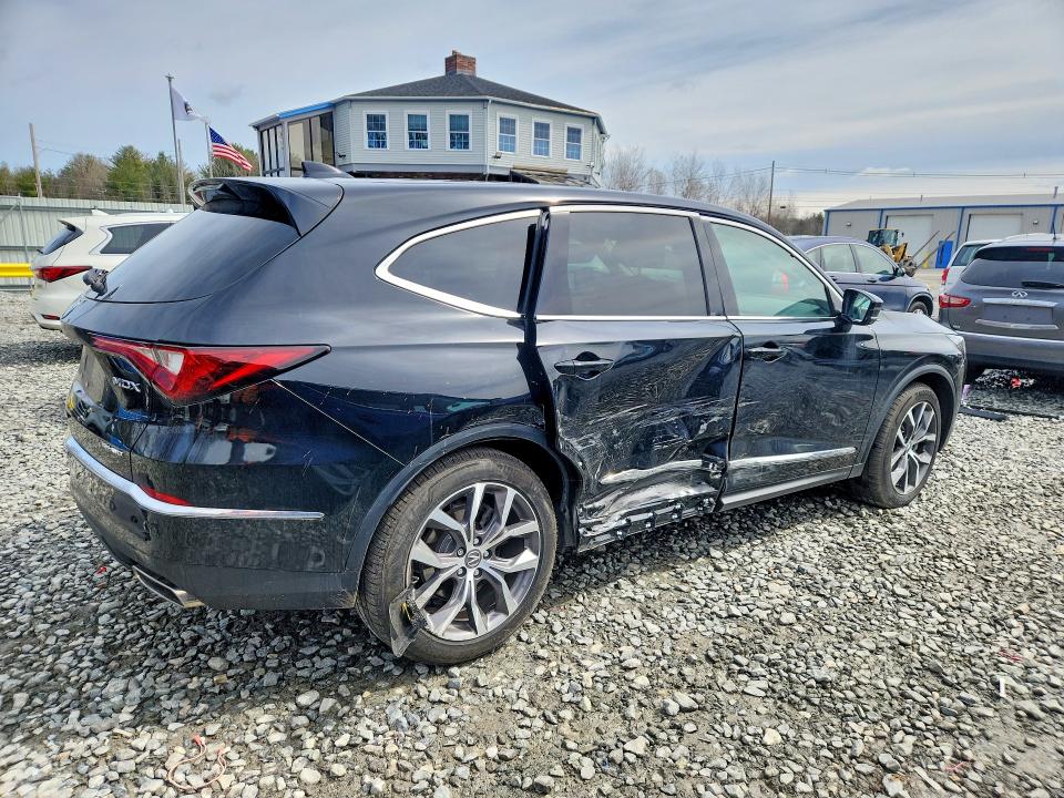 2024 Acura Mdx VIN 5J8YE1H43RL032200 COPART salvage auction — SIDE, Ma - Cert Of Title-Salvage, sold $14,600 on 2026-07-09 (photo 3)