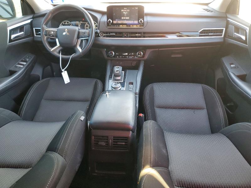 2022 Mitsubishi Outlander VIN JA4J3TA82NZ074325 COPART salvage auction — REAR END, Tx - Salvage Vehicle Title, sold $7,400 on 2026-07-10 (photo 8)