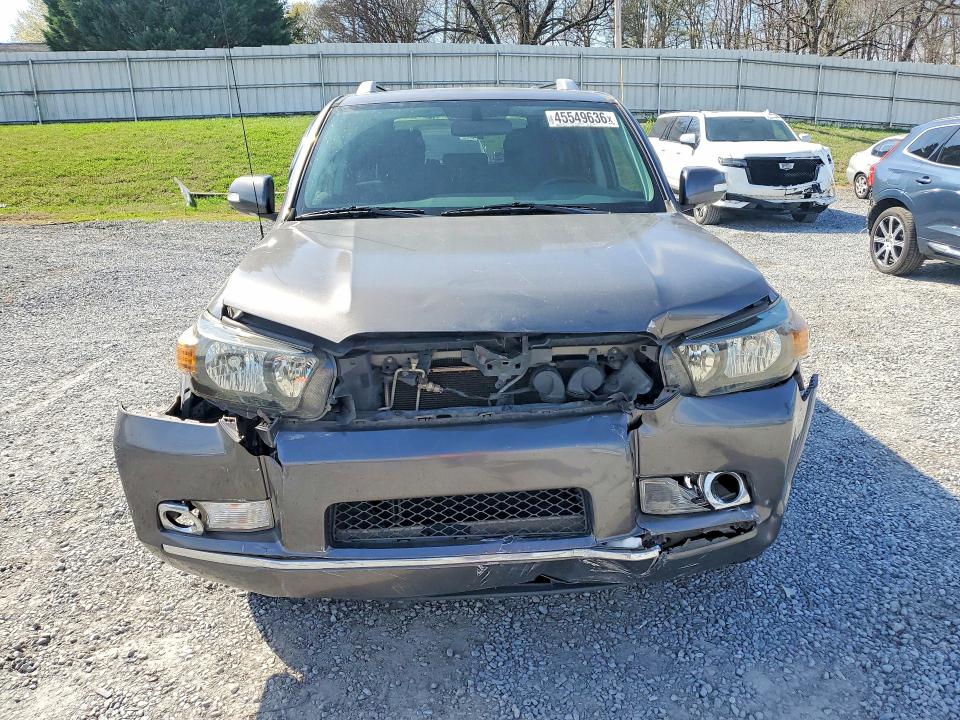 2012 Toyota 4runner VIN JTEZU5JR9C5044295 COPART salvage auction — FRONT END, Nc - Salvage Certificate Of Title, sold $175 on 2026-07-15 (photo 5)