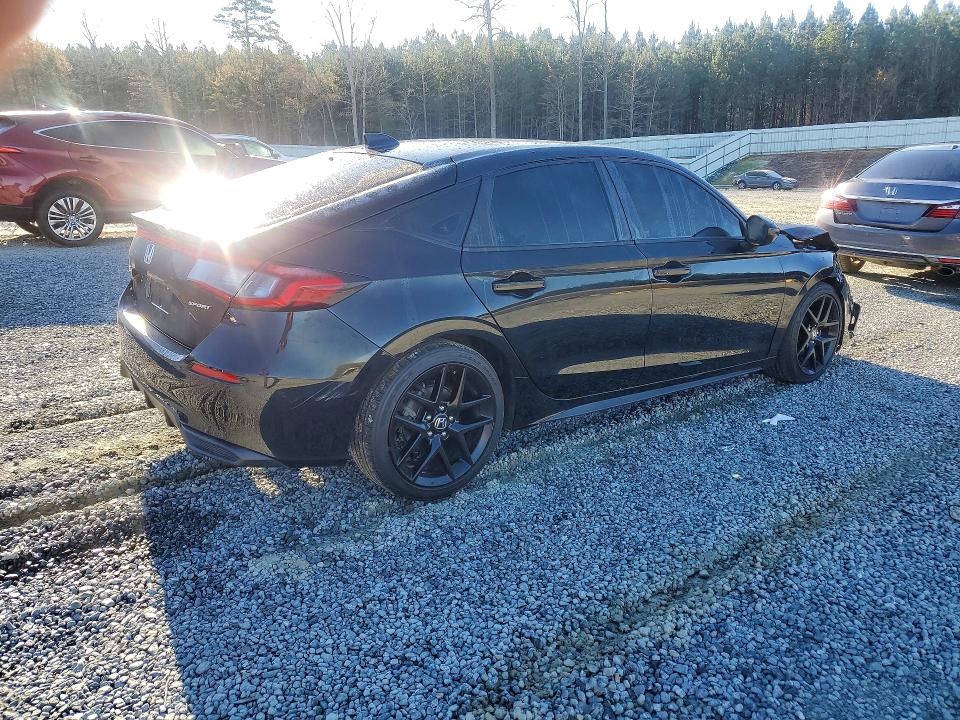 2022 Honda Civic VIN 19XFL2H86NE011638 COPART salvage auction — FRONT END, Va - Cert Of Title - Salvage, sold $7,700 on 2026-07-02 (photo 3)