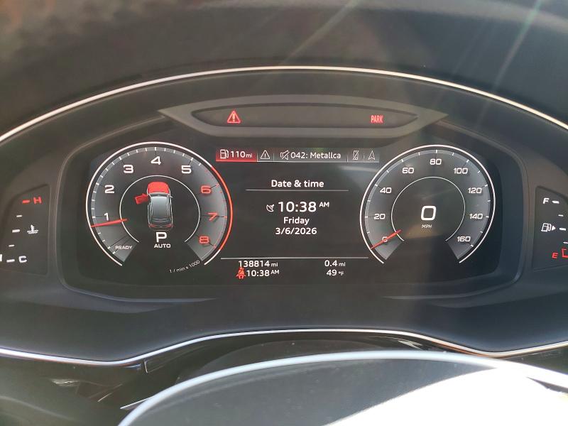 2020 Audi Q7 VIN WA1LXAF71LD003077 COPART salvage auction — MINOR DENT/SCRATCHES, CA - CERTIFICATE OF TITLE, sold $10,100 on 2026-07-30 (photo 9)