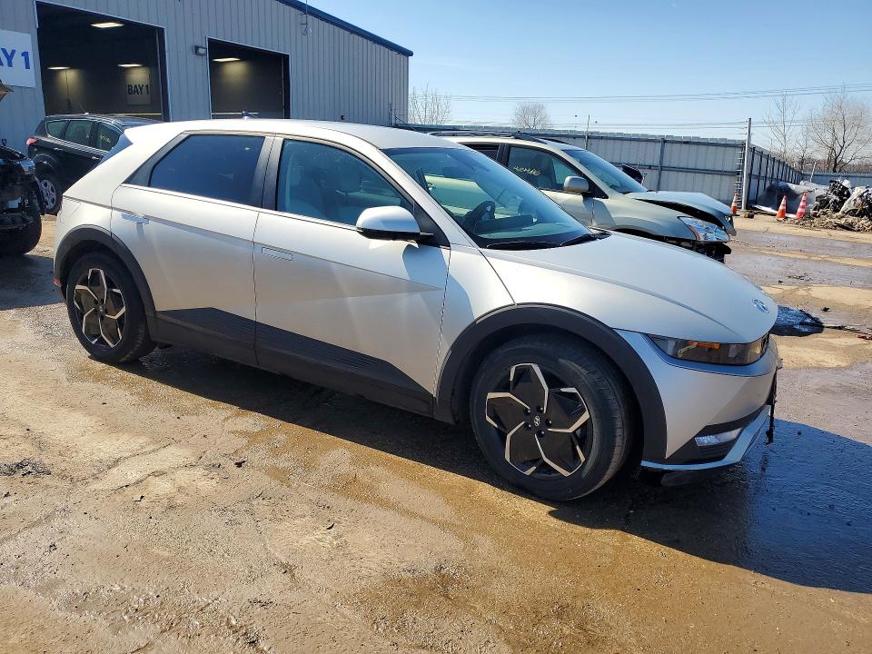 2023 Hyundai Ioniq VIN KM8KNDAF4PU203508 COPART salvage auction — FRONT END, Il - Salvage Certificate, sold $10,100 on 2026-07-28 (photo 4)