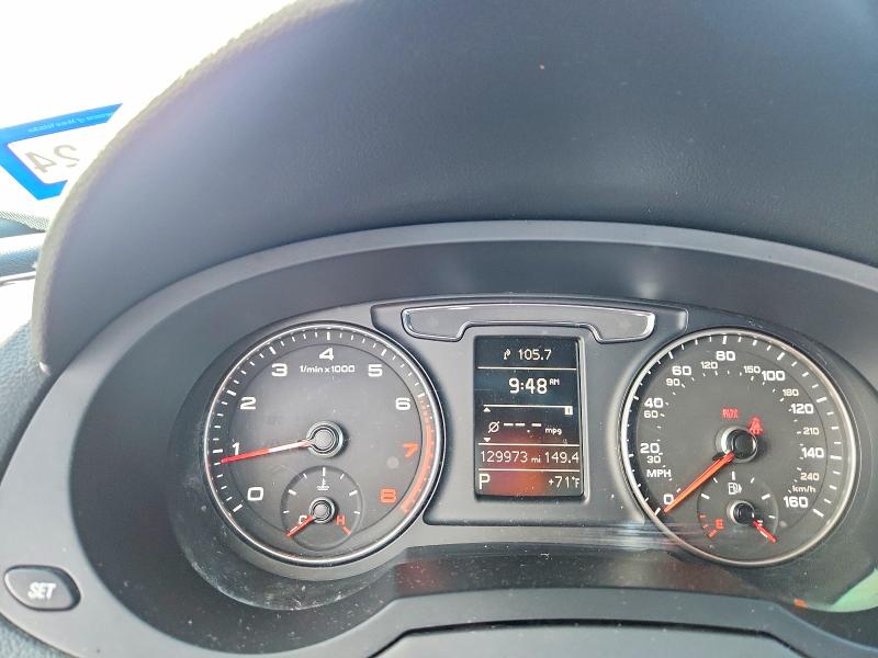 2016 Audi Q3 VIN WA1BFCFS7GR008601 COPART salvage auction — FRONT END, Tx - Salvage Vehicle Title, sold $2,800 on 2026-07-06 (photo 9)