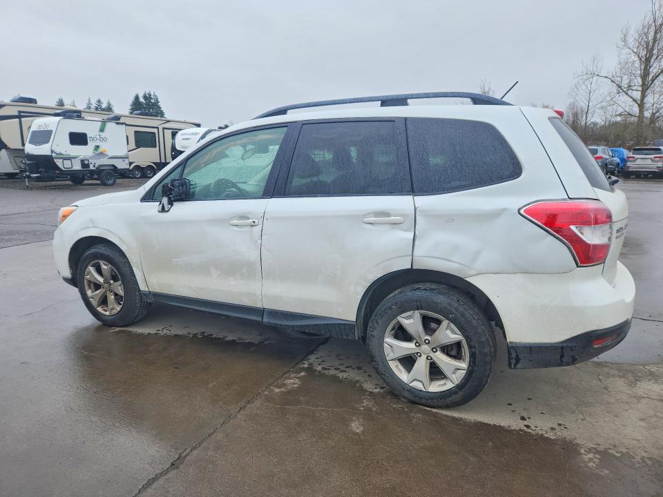 2015 Subaru Forester VIN JF2SJADC7FH411259 COPART salvage auction — SIDE, Or - Salvage Title Certificate, sold $1,000 on 2026-07-06 (photo 2)