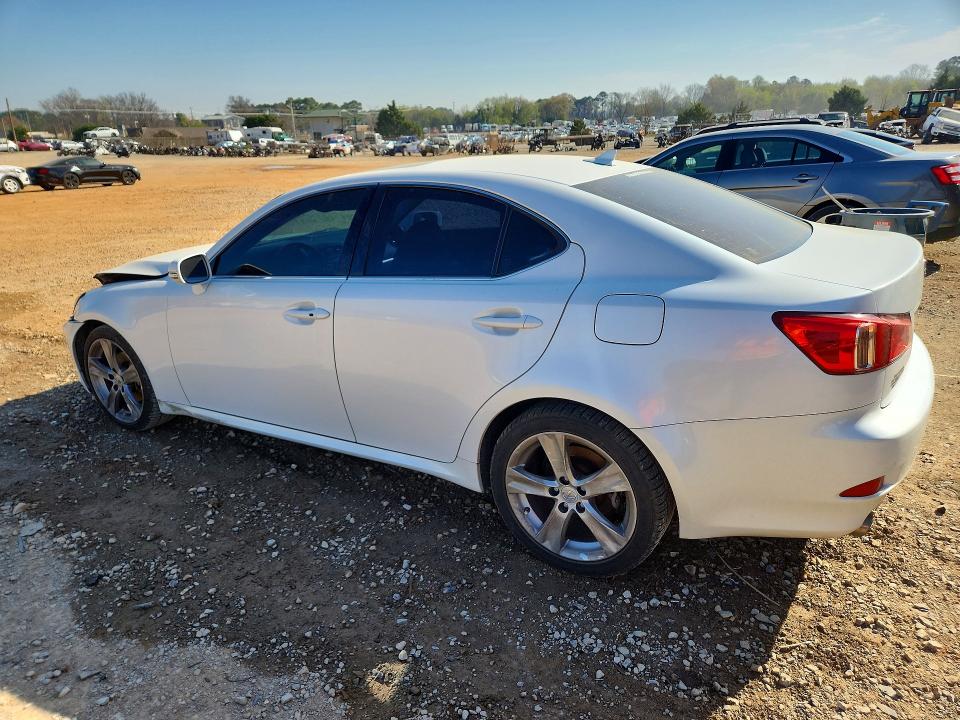 2011 Lexus Is VIN JTHBF5C20B5139857 COPART salvage auction — FRONT END, AL - CERT OF TITLE-SALVAGE TITLE, sold $975 on 2026-07-29 (photo 2)