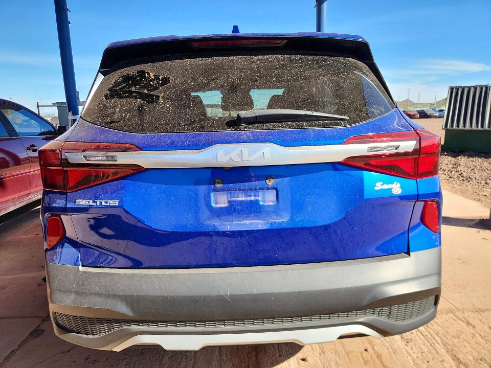 2022 Kia Seltos VIN KNDEPCAA5N7251914 COPART salvage auction — SIDE, Az - Cert Of Title - Salvage, sold $3,150 on 2026-07-09 (photo 6)
