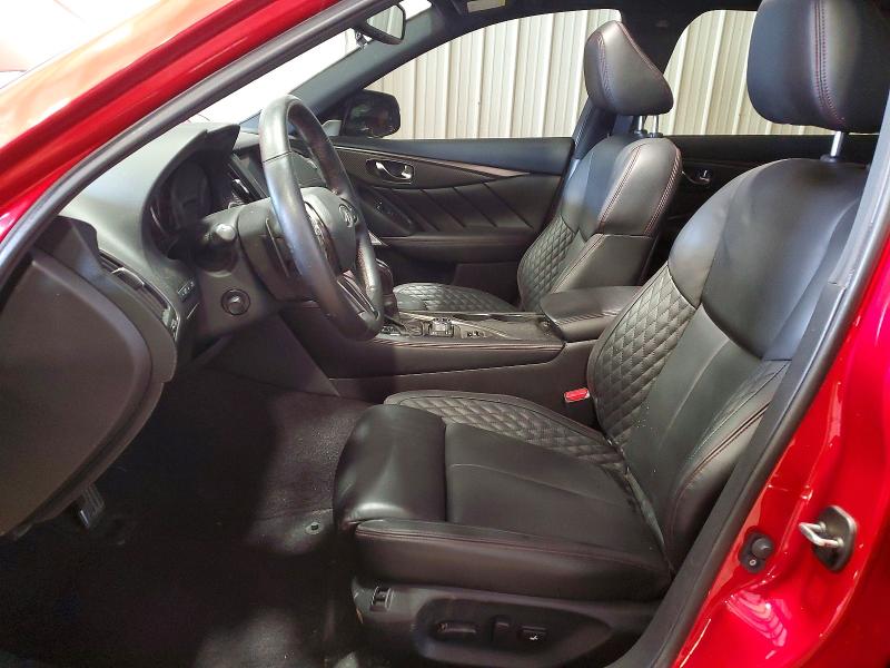 2023 Infiniti Q50 VIN JN1FV7DR0PM590882 COPART salvage auction — ROOF, Md - Cert Of Salvage > 75% Damage, sold $7,000 on 2026-07-24 (photo 7)