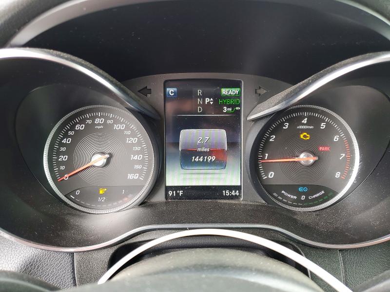 2019 Mercedes-benz Glc class VIN WDC0G5EB5KF567723 COPART salvage auction — MECHANICAL, CA - DIS/DLR/EXP ONLY CLEAN TITLE (P), sold $7,300 on 2026-07-27 (photo 9)